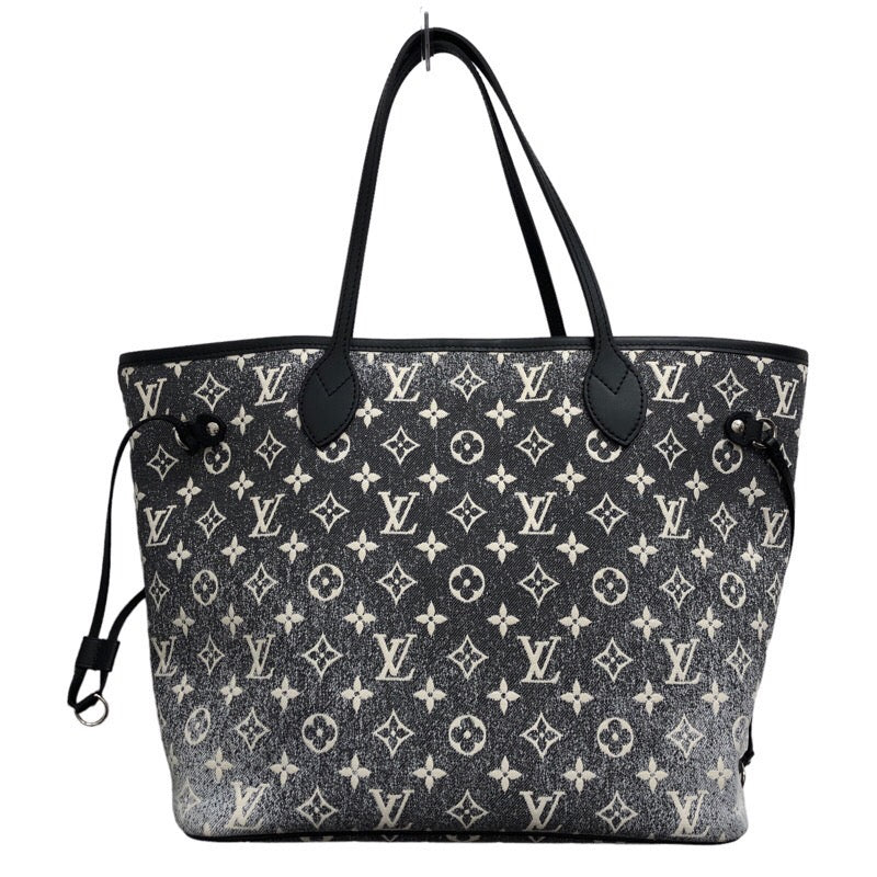 ルイ・ヴィトン LOUIS VUITTON ネヴァーフルMM M21465 グレー モノグラム・ジャガードデニム レディース トートバッグ