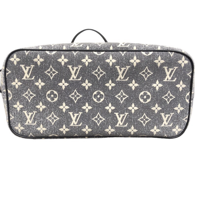 ルイ・ヴィトン LOUIS VUITTON ネヴァーフルMM M21465 グレー モノグラム・ジャガードデニム レディース トートバッグ