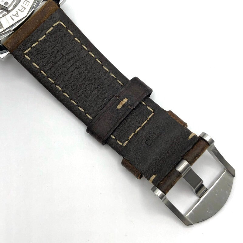 パネライ PANERAI ルミノール　1950　3デイズ　GMT　パワーリザーブ PAM01537 ブラック SS 自動巻き メンズ 腕時計