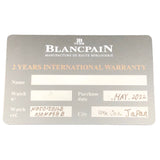 ブランパン BLANCPAIN フィフティファゾムス オートマティック 5015-12B30-98B ブラック チタン 自動巻き メンズ 腕時計