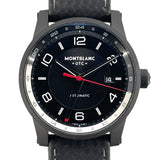 モンブラン MONT BLANC タイムウォーカー 113876 ブラック SS/革ベルト 自動巻き メンズ 腕時計