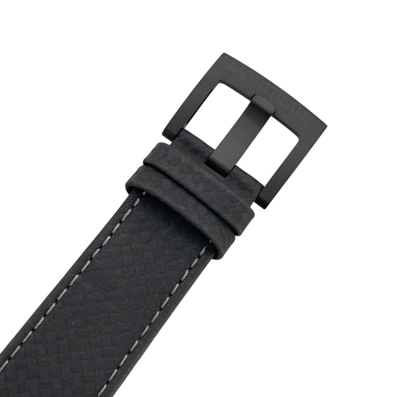 モンブラン MONT BLANC タイムウォーカー 113876 ブラック SS/革ベルト 自動巻き メンズ 腕時計