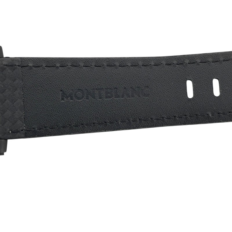 モンブラン MONT BLANC タイムウォーカー 113876 ブラック SS/革ベルト 自動巻き メンズ 腕時計