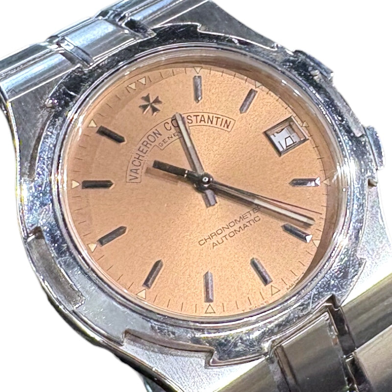 ポ*～様 ヴァシュロンコンスタンタン オーヴァーシーズ 2コマ オーヴァーシーズ・デュアルタイム - 41 mm - スティール