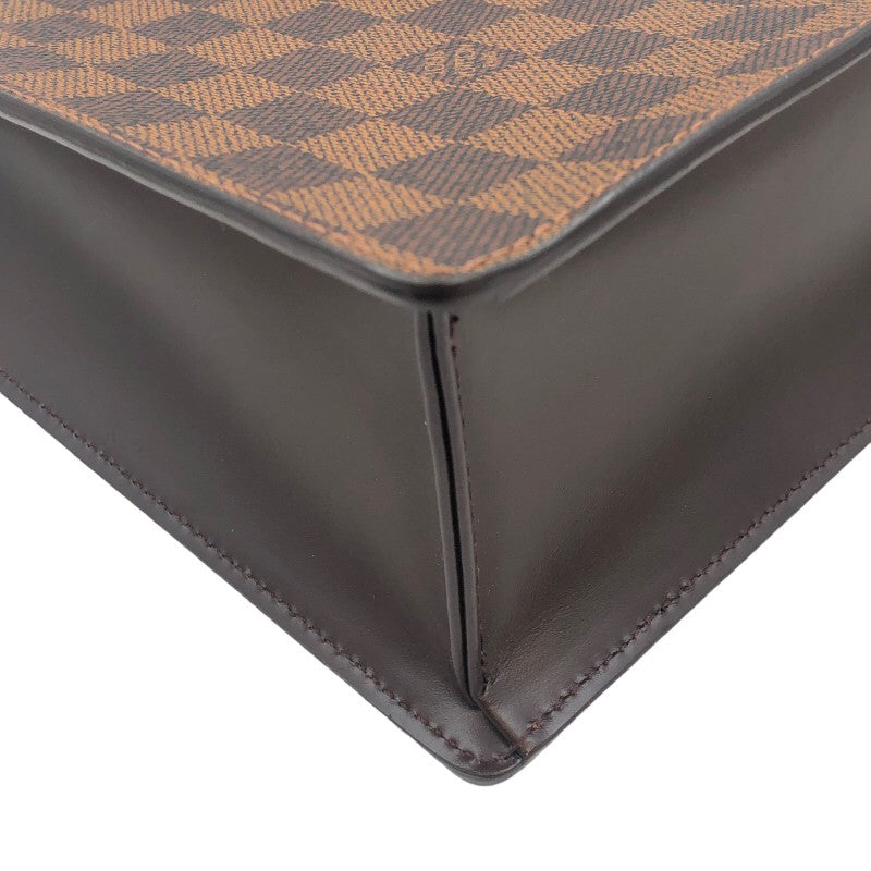 ルイ・ヴィトン LOUIS VUITTON ヴェニス N51145 ブラウン ダミエキャンバス メンズ ハンドバッグ