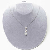 トリロジー ダイヤモンド ペンダント ネックレス Pt850/900/ダイヤモンド ダイヤモンド ジュエリー