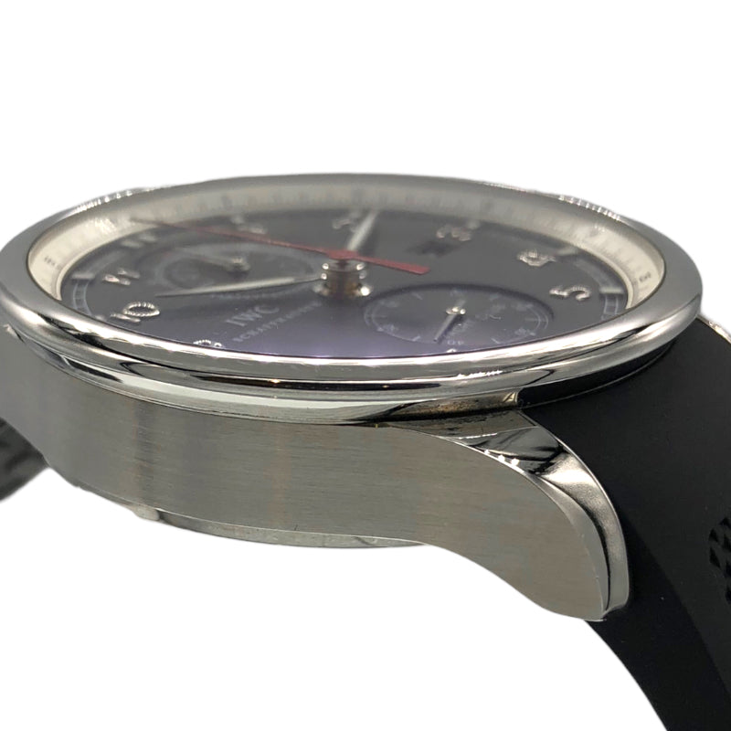インターナショナルウォッチカンパニー IWC ポルトギーゼ ヨットクラブ IW390210 ブラック SS/ラバーベルト 自動巻き メンズ 腕時計