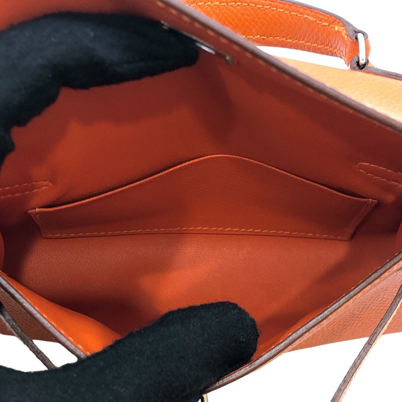 エルメス HERMES タイニーケリー □O刻 フー エプソン レディース ショルダーバッグ