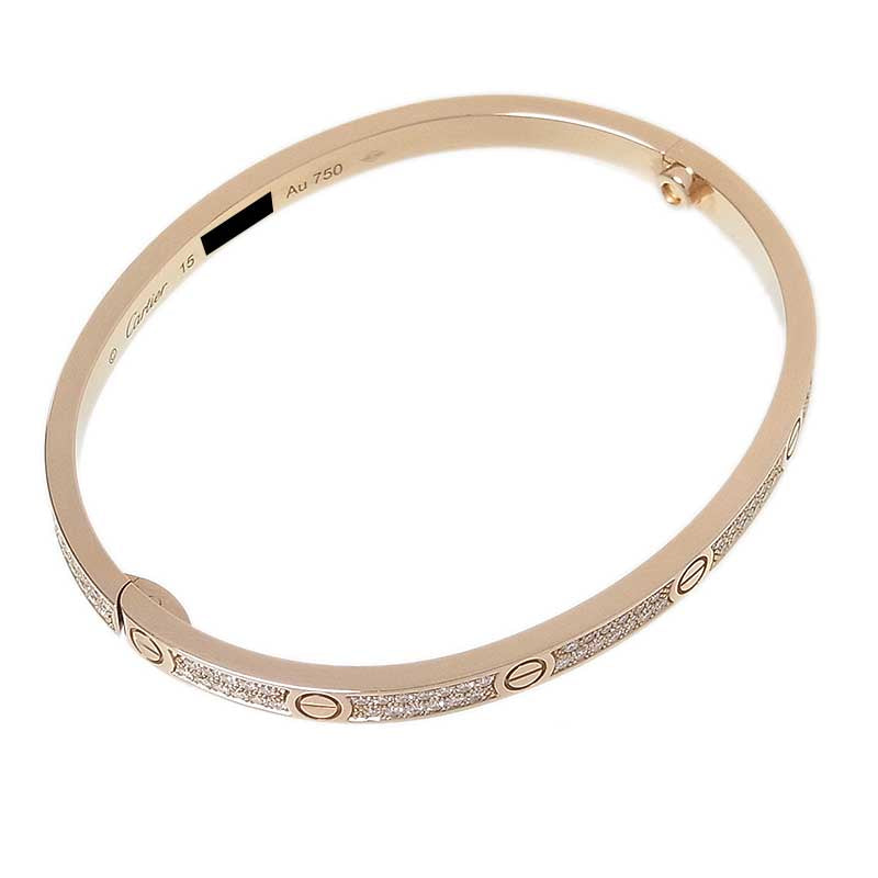 【Cartier】LOVE ブレスレット 18K スモールモデル ★エレガント LOVE# bracelet, small model