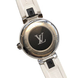 ルイ・ヴィトン LOUIS VUITTON タンブールホライゾン  QA080 モノグラム ステンレススチール レディース 腕時計