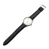 モンブラン MONT BLANC ヘリテイジGMT 119948 ホワイト SS/革ベルト 自動巻き メンズ 腕時計