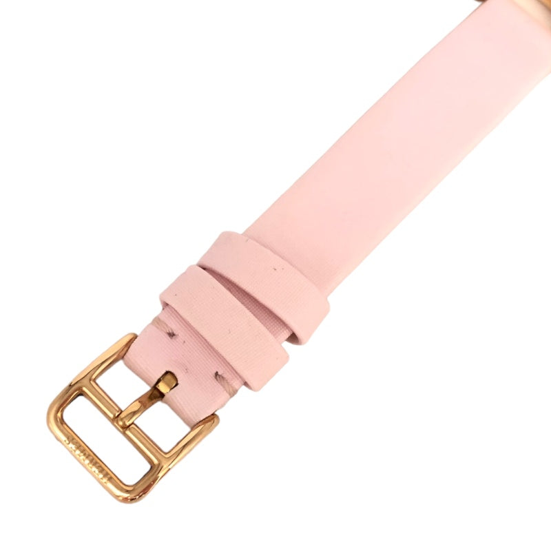 エルメス HERMES アルコル ホワイトシェル AC1.172 ホワイトシェル文字盤 K18ピンクゴールド クオーツ レディース 腕時計