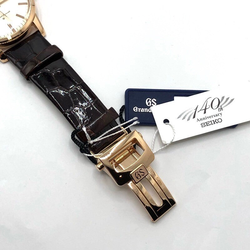 セイコー SEIKO グランドセイコー エレガンスコレクション セイコー創業140周年記念限定モデル SBGW260 K18PG 手巻き メンズ 腕時計