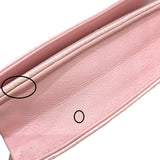 シャネル CHANEL ココマーク チェーンウォレット A48654 16番台 ピンク シルバー金具 キャビアスキン レディース ショルダーバッグ