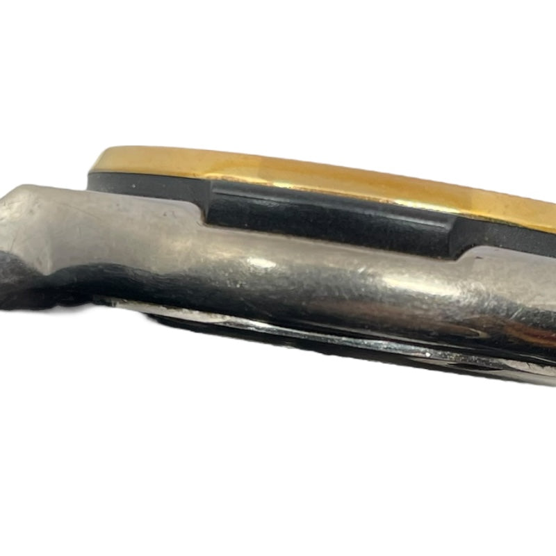 ウブロ HUBLOT クラシックフォージュン チタニウム キングゴールド 581.NO.1180.RX ブラック K18PG/チタニウム/ラバーベルト クオーツ レディース 腕時計