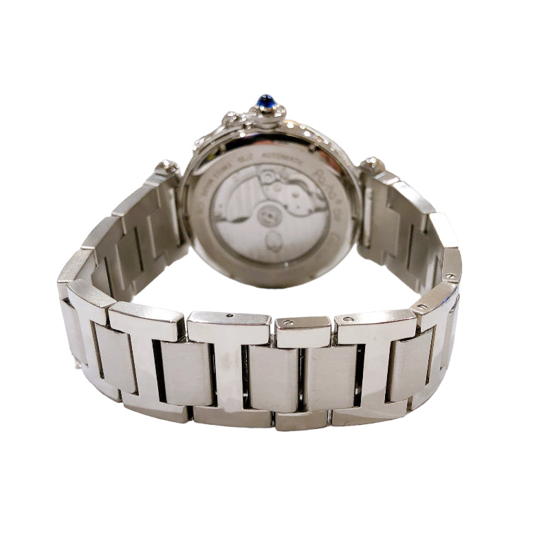 カルティエ Cartier パシャ42 W31072M7 ホワイト SS 自動巻き メンズ 腕時計 | 中古ブランドリユースショップ  OKURA(おお蔵)