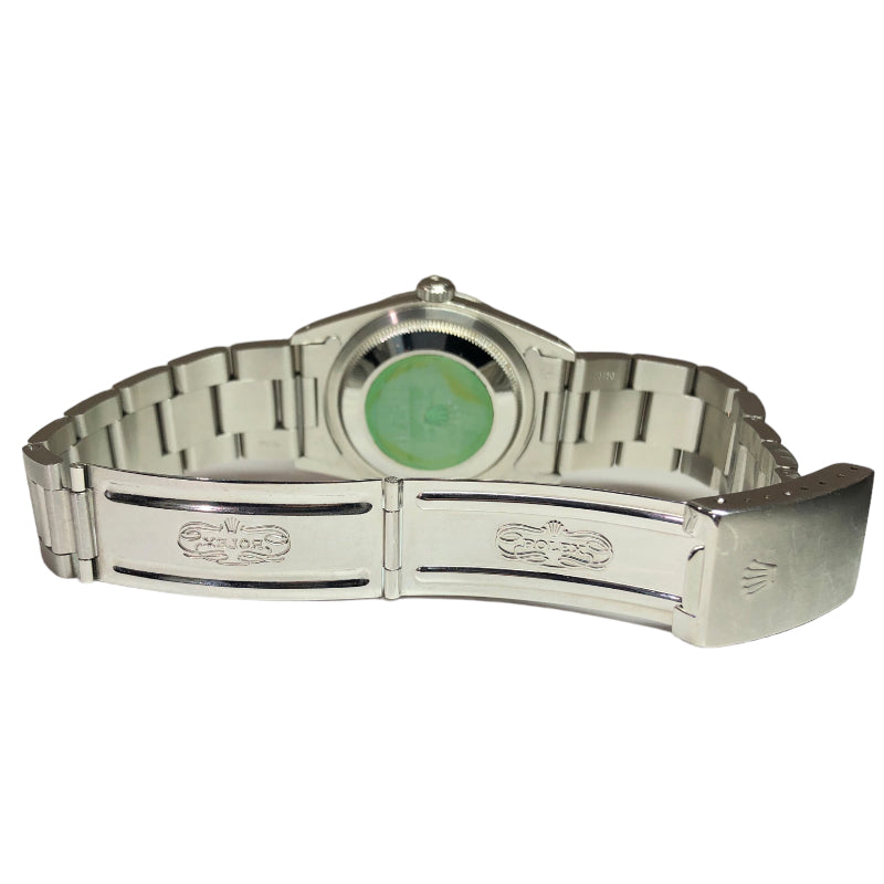 ロレックス ROLEX エクスプローラー1  ブラックアウト E番 14270 ブラック SS 自動巻き メンズ 腕時計