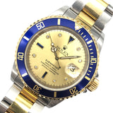 ロレックス ROLEX サブマリーナ 16613SG  K18/SS 自動巻き メンズ 腕時計