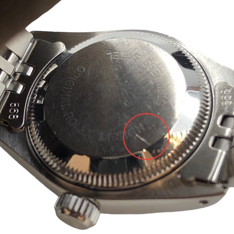 ロレックス ROLEX デイトジャスト 69174 E番 ブラック SS/K18WG レディース 腕時計 | 中古ブランドリユースショップ  OKURA(おお蔵)