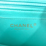 シャネル CHANEL ミニマトラッセ20 A69900 27番台 グリーン ゴールド金具 ラムスキン レディース ショルダーバッグ