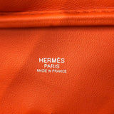 エルメス HERMES プリュム32 X刻 オレンジポピー スイフト レディース ハンドバッグ