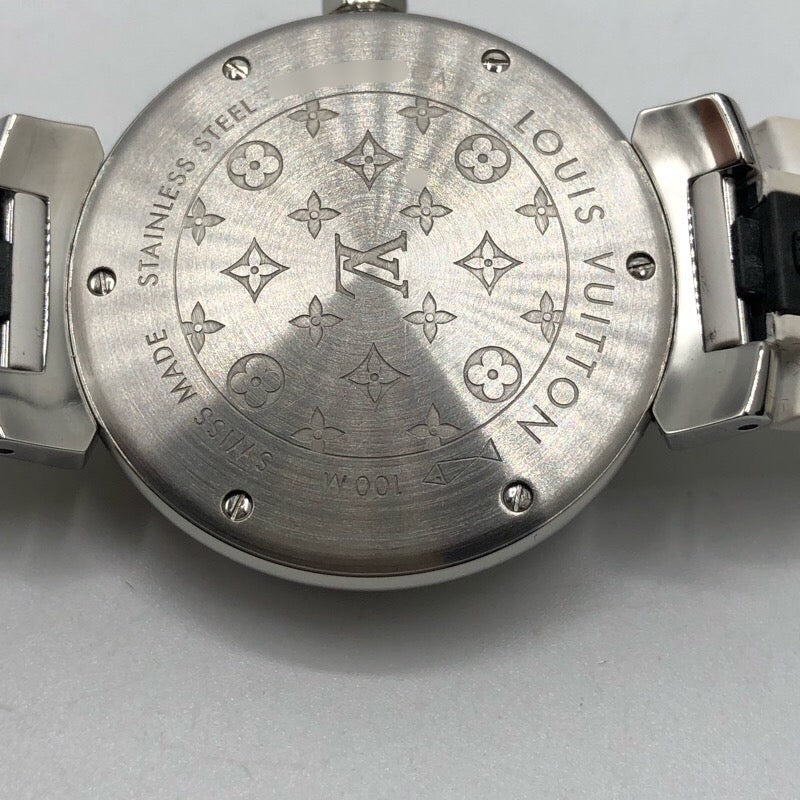 ルイ・ヴィトン LOUIS VUITTON タンブール MM モノグラム ホワイト