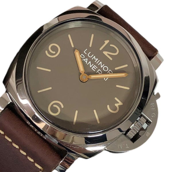 パネライ PANERAI ルミノール　1950　3デイズ　アッチャイオ　世界1000本限定 PAM00663 ブラウン ステンレススチール SS メンズ 腕時計