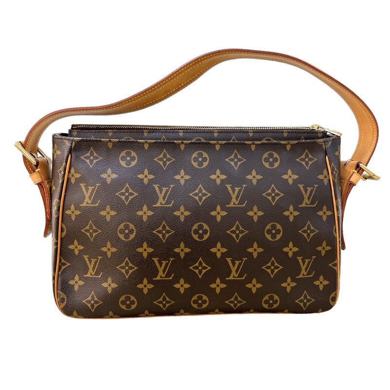 ルイ・ヴィトン LOUIS VUITTON ヴィバシテGM M51163 ブラウン ゴールド 