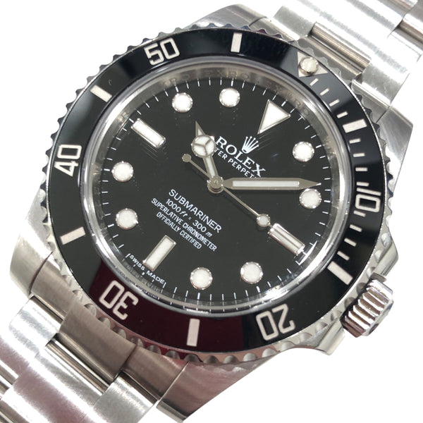ロレックス ROLEX サブマリーナ ノンデイト  114060 SS メンズ 腕時計