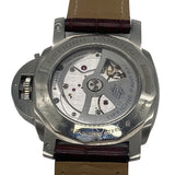 パネライ PANERAI ルミノール1950 10デイズGMT PAM00270 ブラック  SS/革ベルト 自動巻き メンズ 腕時計