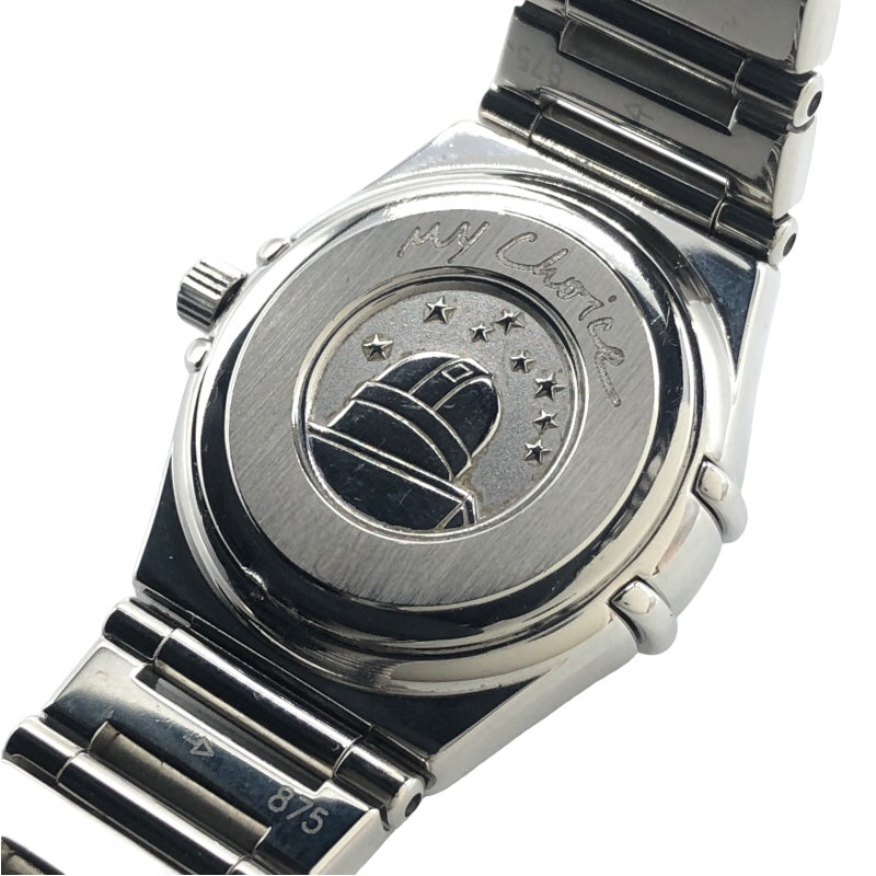 オメガ OMEGA コンステレーション ミニ マイチョイス 156161 ピンク ステンレススチール クオーツ レディース 腕時計