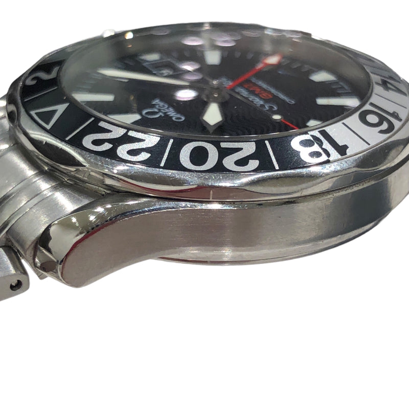 オメガ OMEGA シーマスター300 GMT 2234.50 ブラック ss メンズ 腕時計 | 中古ブランドリユースショップ OKURA(おお蔵)