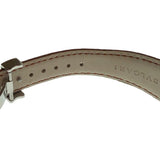 ブルガリ BVLGARI アショーマ39 ボーイズ　 AA39SG ホワイト K18YG/SS/純正革ベルト クオーツ ボーイズ 腕時計