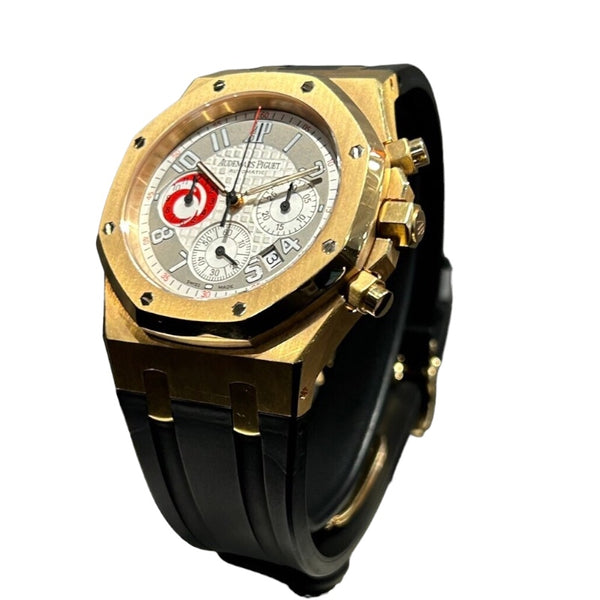 オーデマ・ピゲ AUDEMARS PIGUET ロイヤルオーク クロノグラフ シティオブセイルズ 25979OR.OO.0002CA.01 K18PG メンズ 腕時計