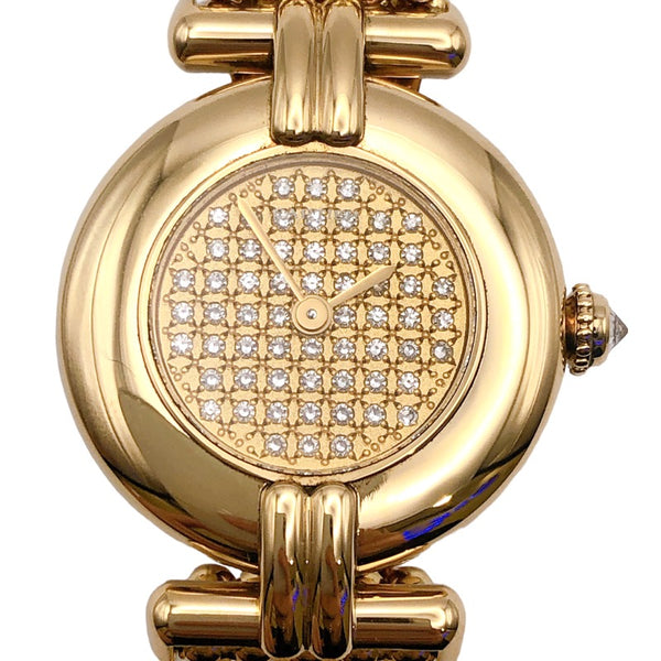 カルティエ Cartier マストコリゼ WB1032A8 K18イエローゴールド レディース 腕時計