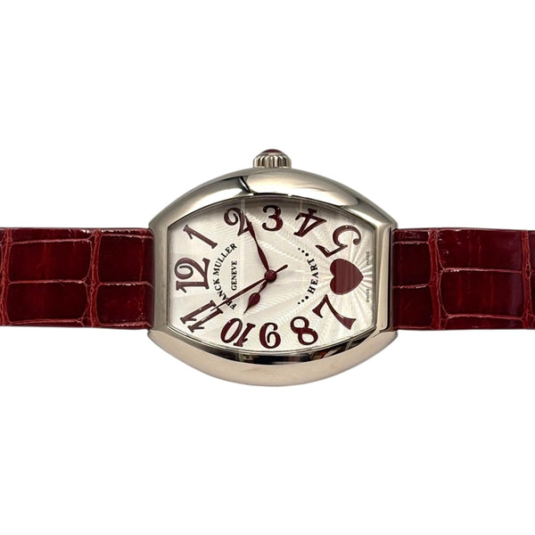 フランク・ミュラー FRANCK MULLER ハートトゥハート 5000 H SC C 6H シルバー K18/WG メンズ 腕時計