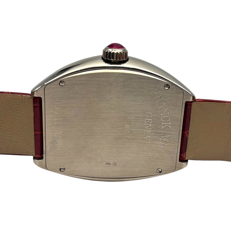 フランク・ミュラー FRANCK MULLER ハートトゥハート 5000 H SC C 6H シルバー K18/WG メンズ 腕時計