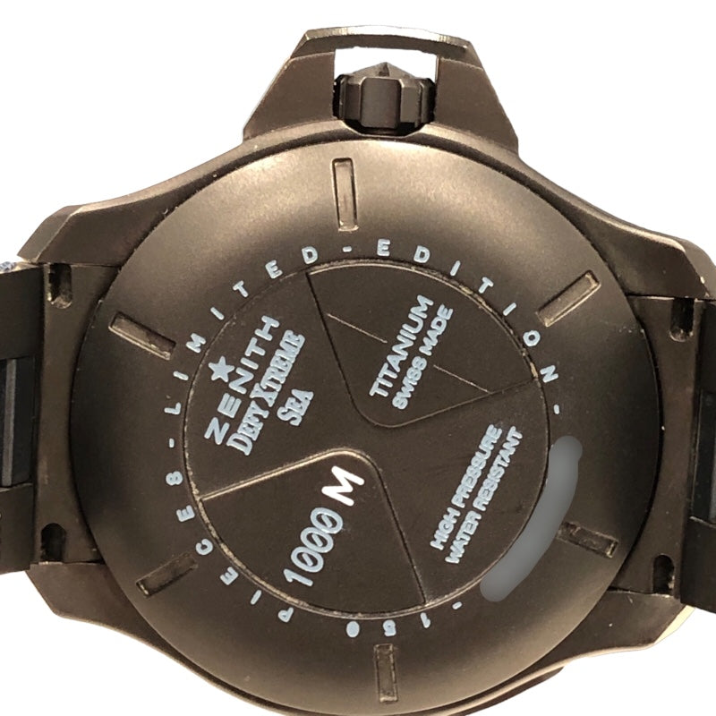 ゼニス ZENITH デファイ エクストリーム パワーリザーブ 96.0519.685