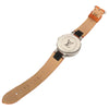 ルイ・ヴィトン LOUIS VUITTON タンブール ムーンディヴァインMM ホワイトシェル QA019Z ホワイトシェル SS/革ベルト クオーツ レディース 腕時計