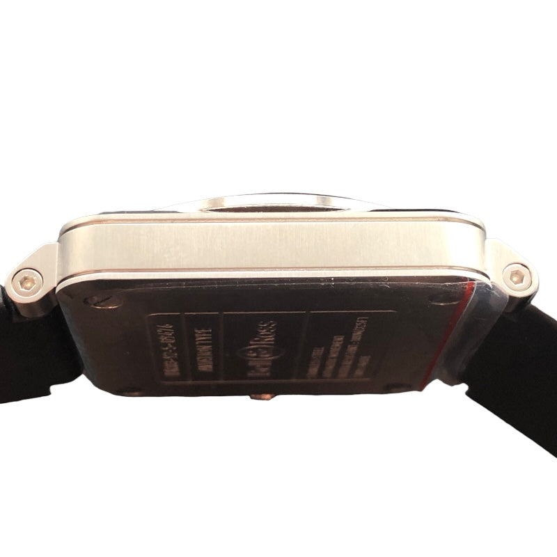 ベル＆ロス Bell u0026 Ross BR03 ブラックスティール BR03-92-BLC-ST 黒文字盤 ステンレス メンズ 腕時計