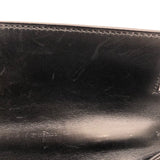 エルメス HERMES ケリー32 外縫い ○Ｚ刻印 ブラック/GD金具 ボックスカーフ レディース ハンドバッグ