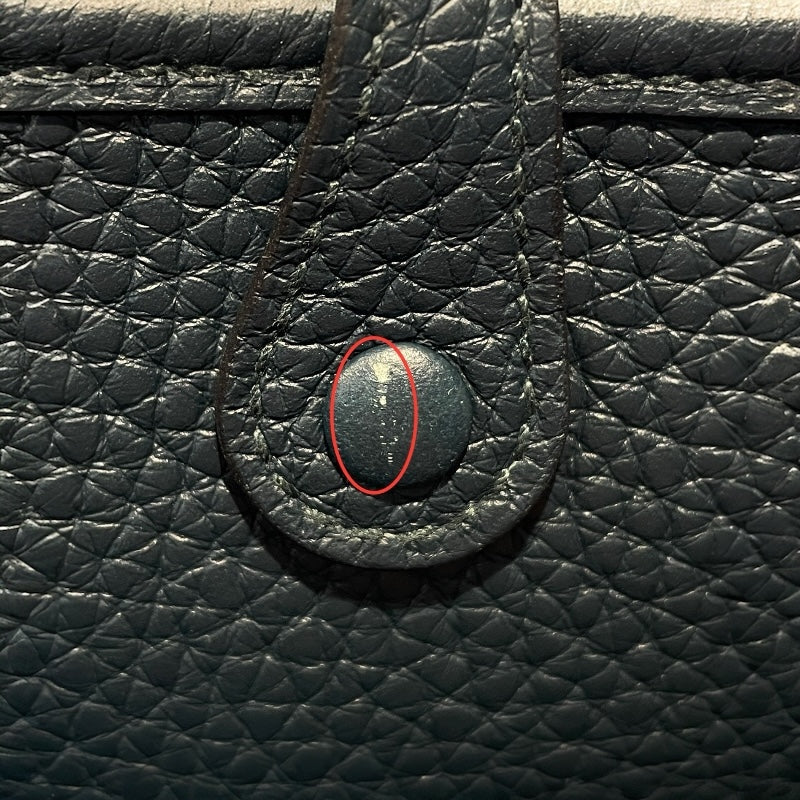 エルメス HERMES エヴリンTPM アマゾンジグザグ U刻印 ヴェールシプレス シルバー金具 トリヨンクレマンス レディース ショルダーバッグ
