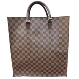 ルイ・ヴィトン LOUIS VUITTON サックプラ N51140 エベヌ ダミエキャンバス メンズ ハンドバッグ