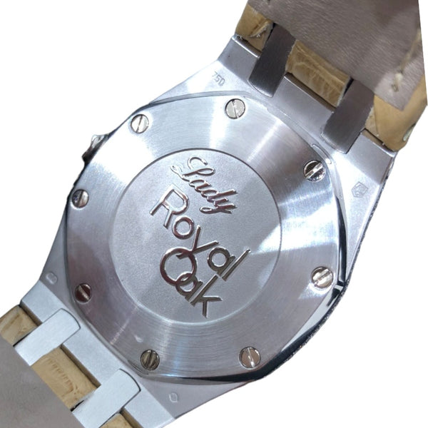 オーデマ・ピゲ AUDEMARS PIGUET レディロイヤルオーク ホワイトシェル 67605BC.ZZ.D070SU.01 K18ホワイトゴールド レディース 腕時計