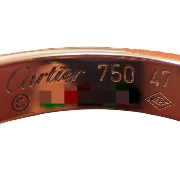 カルティエ Cartier ミニ ラブリング 750PG ジュエリー