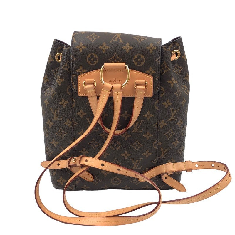 ルイ・ヴィトン LOUIS VUITTON モンスリMM M43431 ブラウン モノグラムキャンバス レディース リュック・デイパック |  中古ブランドリユースショップ OKURA(おお蔵)