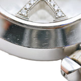 カルティエ Cartier パシャ32 グリッドダイヤ WJ101456 ホワイト  K18WG/レザーストラップ 自動巻き レディース 腕時計
