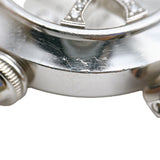 カルティエ Cartier パシャ32 グリッドダイヤ WJ101456 ホワイト  K18WG/レザーストラップ 自動巻き レディース 腕時計