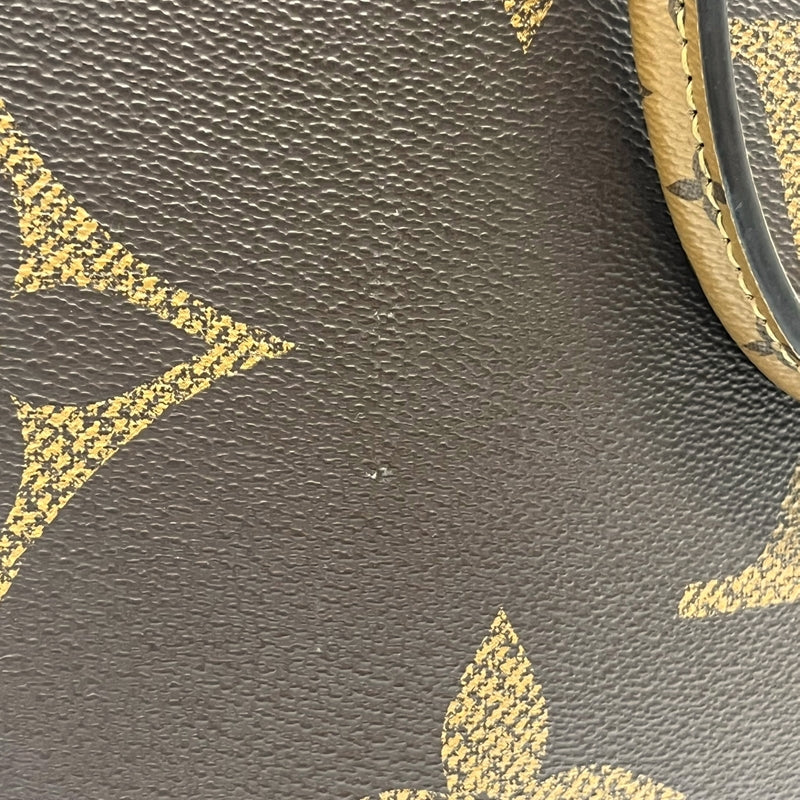 ルイ・ヴィトン LOUIS VUITTON オンザゴーMM M45321 モノグラム・ジャイアント レディース トートバッグ