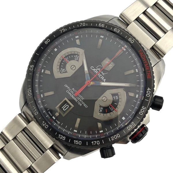 タグ・ホイヤー TAG HEUER グランドカレラキャリバー17RS　クロノグラフレーシング CAV511C SS メンズ 腕時計